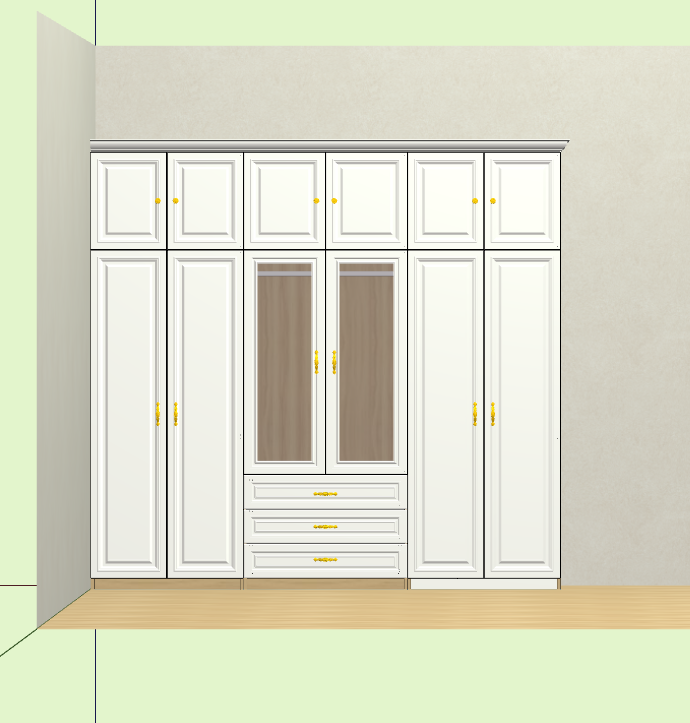 Cabinet software, the front and back ends are connected, you only need to draw a picture once, you can get a one-click quotation, and you can split the order and produce the drawing