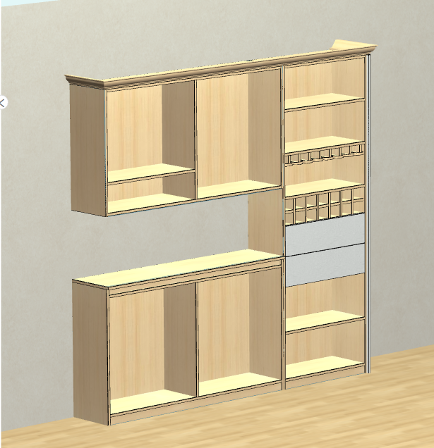 Cabinet software, on-site mobile phone, tablet, computer design, computer docking equipment production