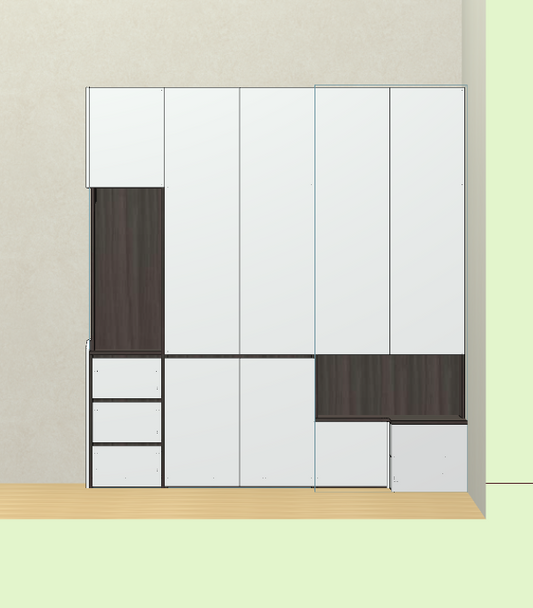 The cabinet software does not require any CAD foundation, which helps the factory to grow by 3 times, save labor and reduce costs