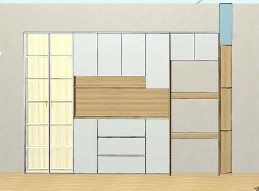 Cabinet software, one-click quotation, order splitting, rendering, export CAD docking equipment production