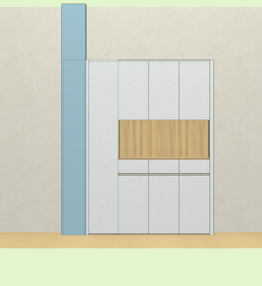The cabinet software only needs to draw a diagram and split the order data to save time and labor