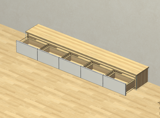 Panel furniture design and order dismantling software, one horizontal and one vertical six-sided painting cabinet, mobile phones, computers and tablets can be operated, and you can get started in three days