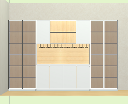 If you can't hire a designer and don't know CAD software, then try this cabinet for fools