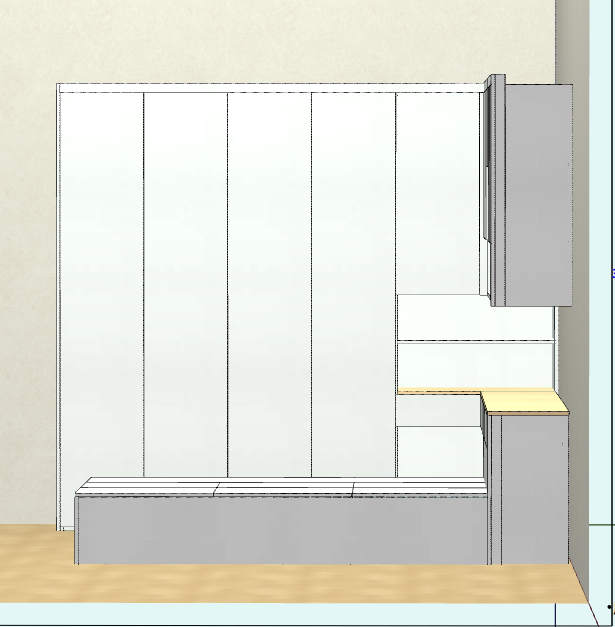 The cabinet software is a horizontal and vertical six-sided drawing cabinet, which can be operated by mobile phones, computers and tablets, and can be used in three days