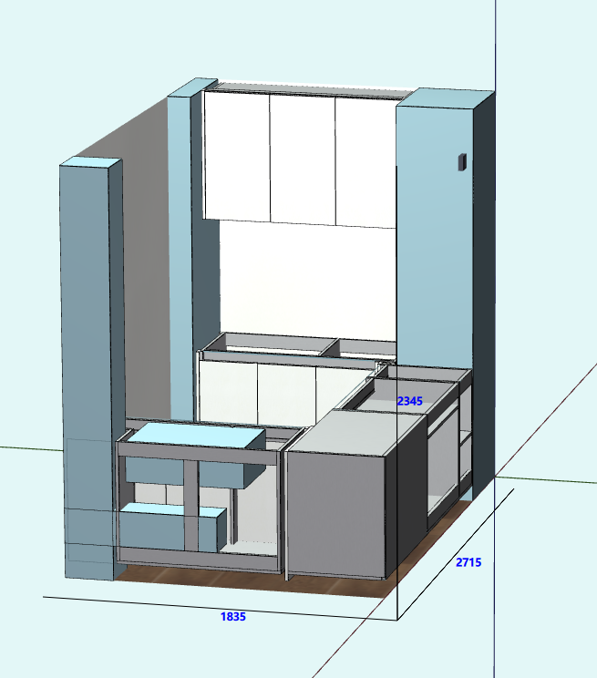 Panel furniture design, order splitting production software, you can draw cabinets with your fingers, one horizontal and one vertical, six sides of the drawing, mobile phone tablet data synchronization