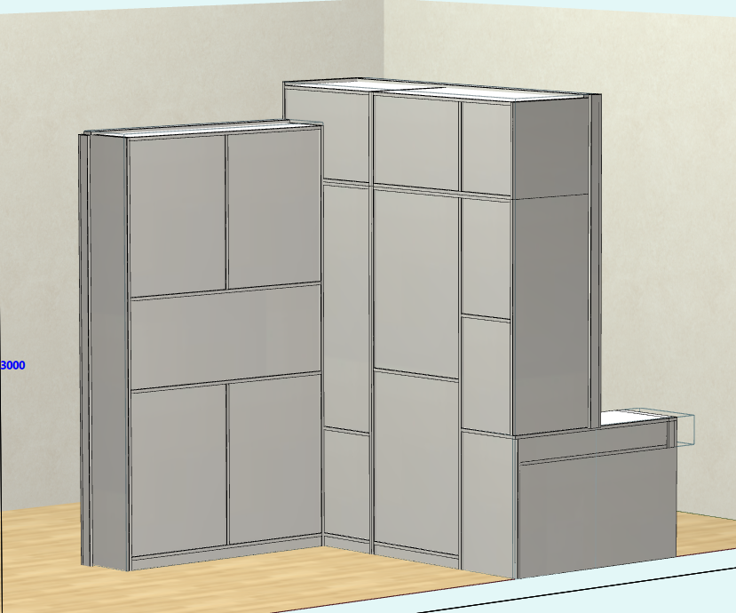 Remote eye remote docking customer customer scan the code to view the design 3D renderings electronic confirmation