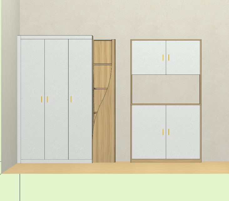 Cabinet software, the front and back ends are connected, you only need to draw a picture once, you can get a one-click quotation, and you can split the order and produce the drawing