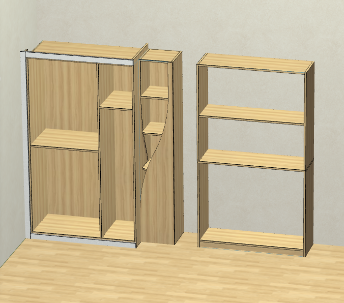 Cabinet software, the front and back ends are connected, you only need to draw a picture once, you can get a one-click quotation, and you can split the order and produce the drawing