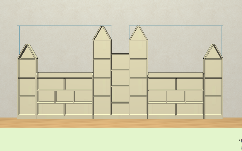 Don't worry about the design of the splitting order, this fool-like operation of the splitting software one horizontal and one vertical six-sided painting cabinet mobile phone, computer