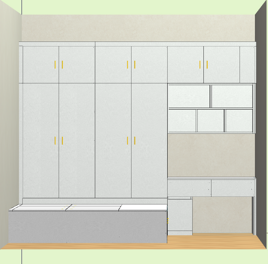 Panel furniture design and order splitting software, just draw a diagram renderings, split data Save time, save labor, and open up design to production!