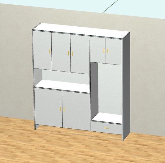 Without CAD-based order splitting software, it can be used online by multiple people at the same time, and the cabinet software is simple and convenient to operate