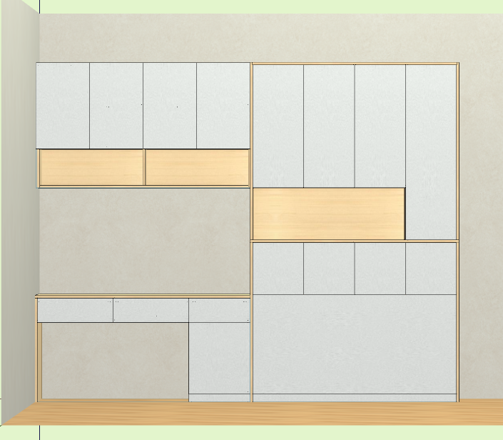 If you can't hire a designer and don't know CAD software, then try this cabinet for fools