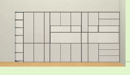 The cabinet software only needs to draw a diagram and split the order data to save time and labor