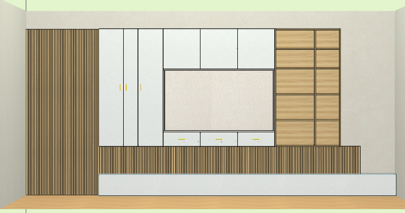 Panel furniture design and order splitting software, mobile phone and tablet design, computer material production, three-end synchronization