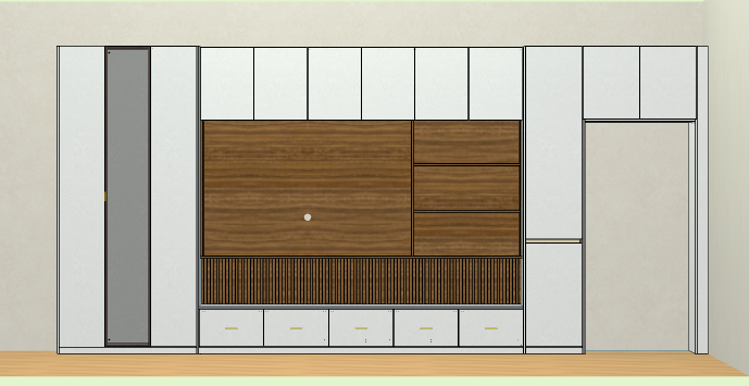 Cabinet software, on-site mobile phone, tablet, computer design, computer docking equipment production