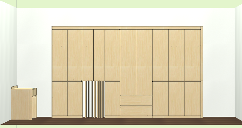 Cabinet software, one-click quotation, order splitting, rendering, export CAD docking equipment production