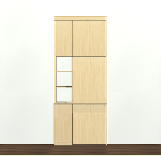 Cabinet software makes the design easier, and there is no need to understand the basics of CAD