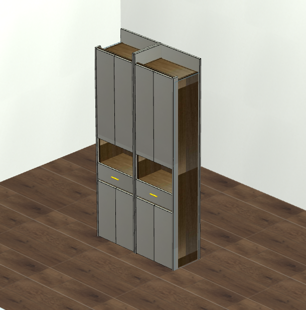 Panel furniture cabinet design and order splitting software, on-site measurement of the room can be out of the renderings, front-end design back-end production, front and back end through