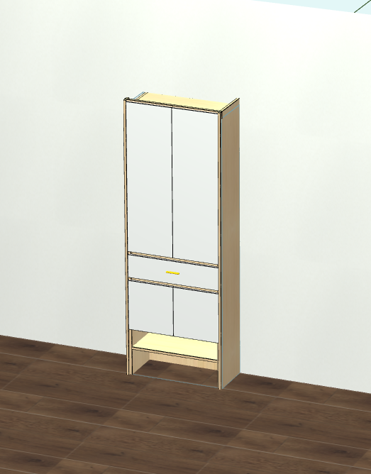 Cabinet software, simple operation, docking production, saving labor for the factory! Reduce costs! Improve the efficiency of design order splitting