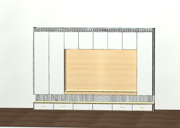 Cabinet software, simple operation, docking production, saving labor for the factory! Reduce costs! Improve the efficiency of design order splitting