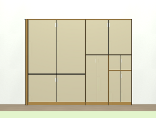 Without CAD-based order splitting software, it can be used online by multiple people at the same time, and the cabinet software is simple and convenient to operate