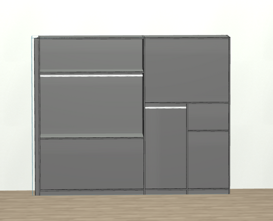 Without CAD-based order splitting software, it can be used online by multiple people at the same time, and the cabinet software is simple and convenient to operate