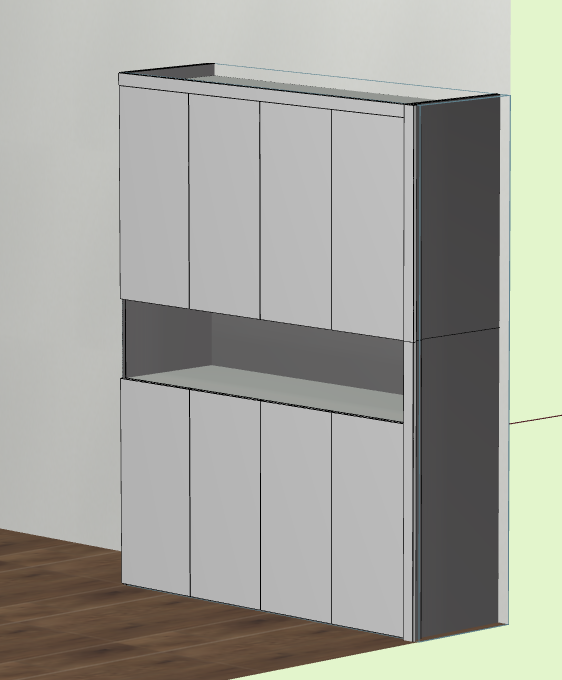 If you can't hire a designer and don't know CAD software, then try this cabinet for fools