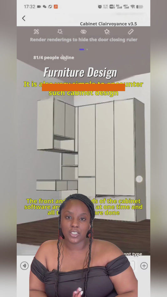 Cabinet software, simple operation, docking production, saving labor for the factory! Reduce costs! Improve the efficiency of design order splitting