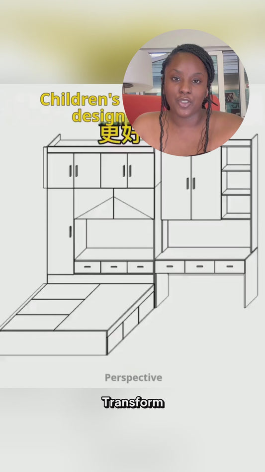 Panel furniture design and order dismantling software, one horizontal and one vertical six-sided painting cabinet, mobile phones, computers and tablets can be operated, and you can get started in three days