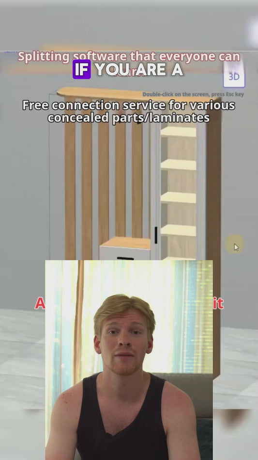 Remote eye remote docking customer customer scan the code to view the design 3D renderings electronic confirmation