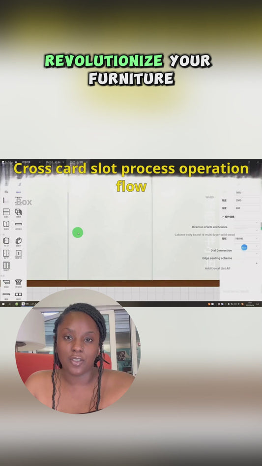 caibnet，The operation is simple, one hour to learn, docking production, for the factory: save labor! Reduce costs! Improve the efficiency of design order splitting