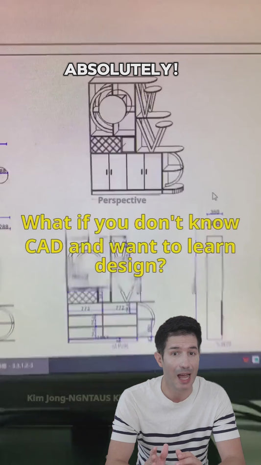 With this cabinet for dummies, you don't need to hire a designer, and you don't need a CAD software foundation