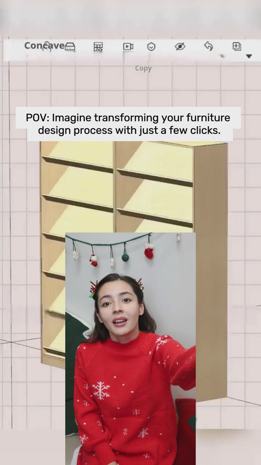 If you can't hire a designer, zero foundation and don't know CAD software, then try this cabinet for fools