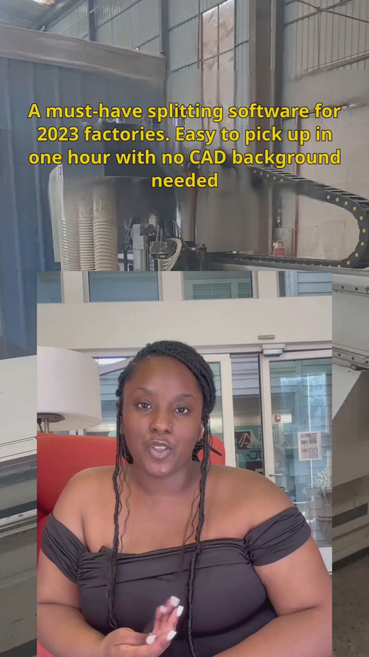 Panel furniture design order dismantling software, only need to draw a diagram renderings, order dismantling data to save time and labor