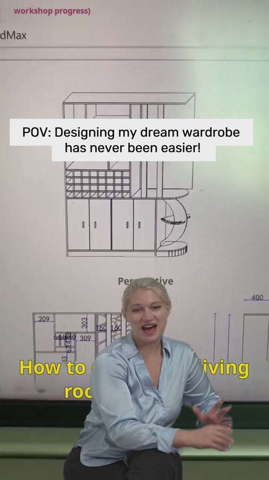 Panel furniture design and order dismantling software, one horizontal and one vertical six-sided painting cabinet, mobile phones, computers and tablets can be operated, and you can get started in three days