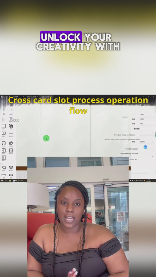 Cabinet software, the front and back ends are connected, you only need to draw a picture once, you can get a one-click quotation, and you can split the order and produce the drawing