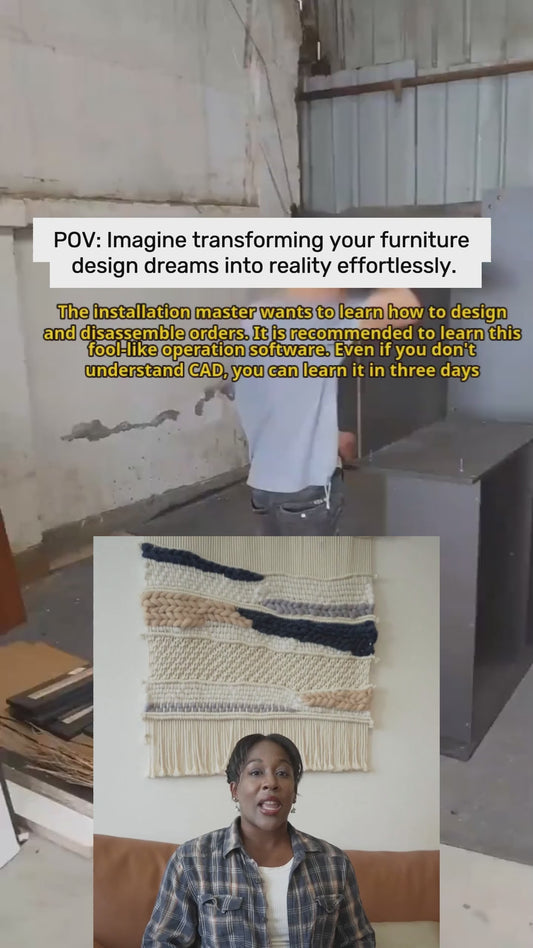 Panel furniture design, order splitting production software, you can draw cabinets with your fingers, one horizontal and one vertical, six sides of the drawing, mobile phone tablet data synchronization