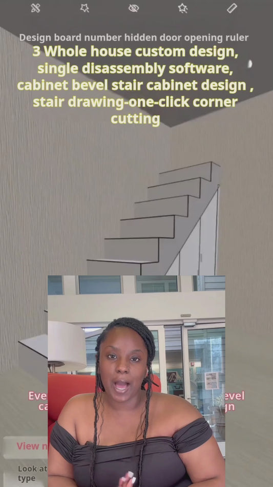 Remote eye remote docking customer customer scan the code to view the design 3D renderings electronic confirmation