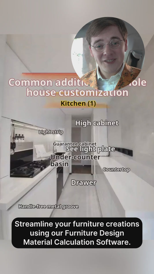 Remote eye remote docking customer customer scan the code to view the design 3D renderings electronic confirmation