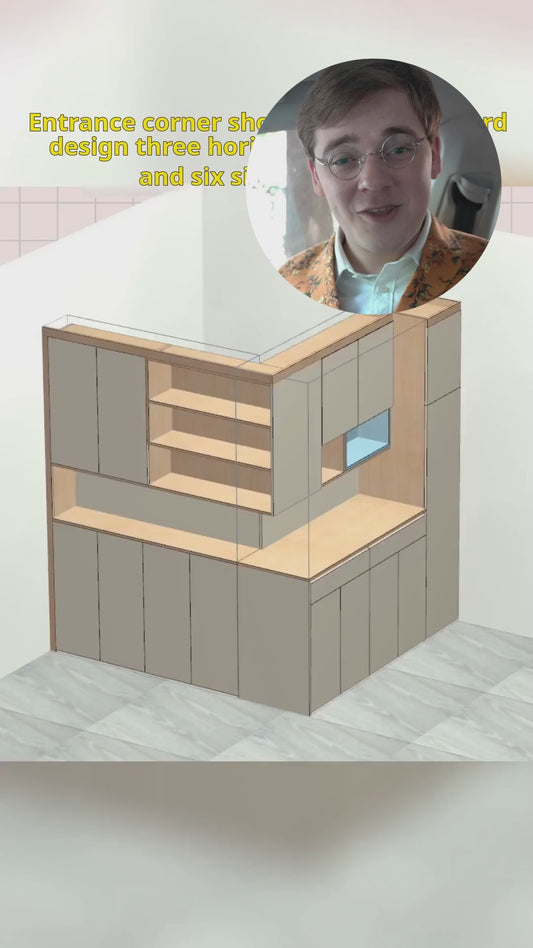 Panel furniture cabinet design and order splitting software, on-site measurement of the room can be out of the renderings, front-end design back-end production, front and back end through