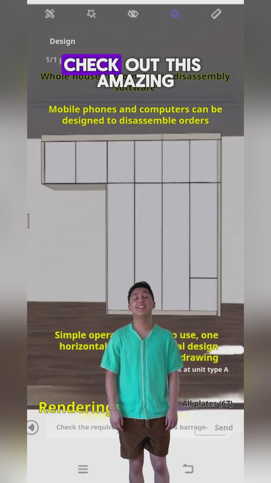 Novice Xiaobai, carpentry master, CAD designer, installer It can be used to design and disassemble the order production software