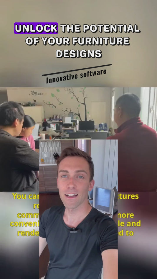 caibnet，Panel furniture design and order splitting software, you can produce renderings after measuring the room on site, front-end design, back-end production, front and back end through, without any CAD foundation