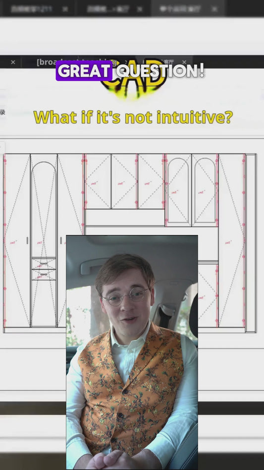 Panel furniture design order dismantling software, only need to draw a diagram renderings, order dismantling data to save time and labor