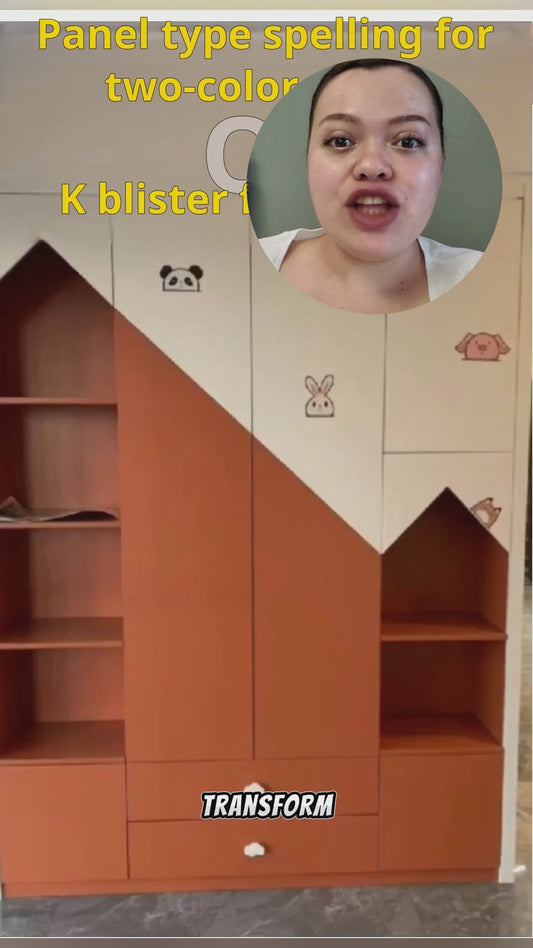 Panel furniture cabinet design and order splitting software, on-site measurement of the room can be out of the renderings, front-end design back-end production, front and back end through